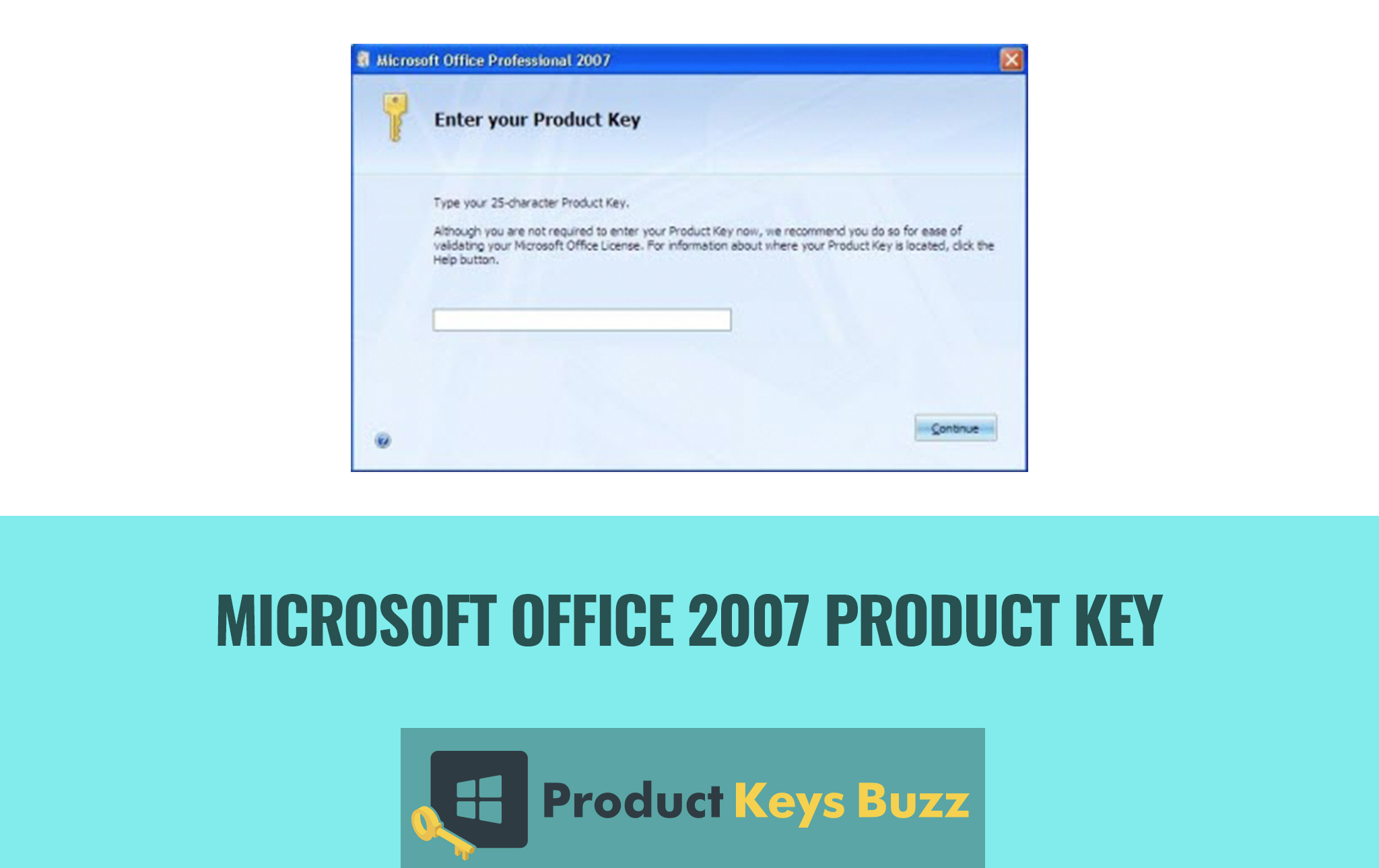 Generate Product Key For Microsoft Office 2007